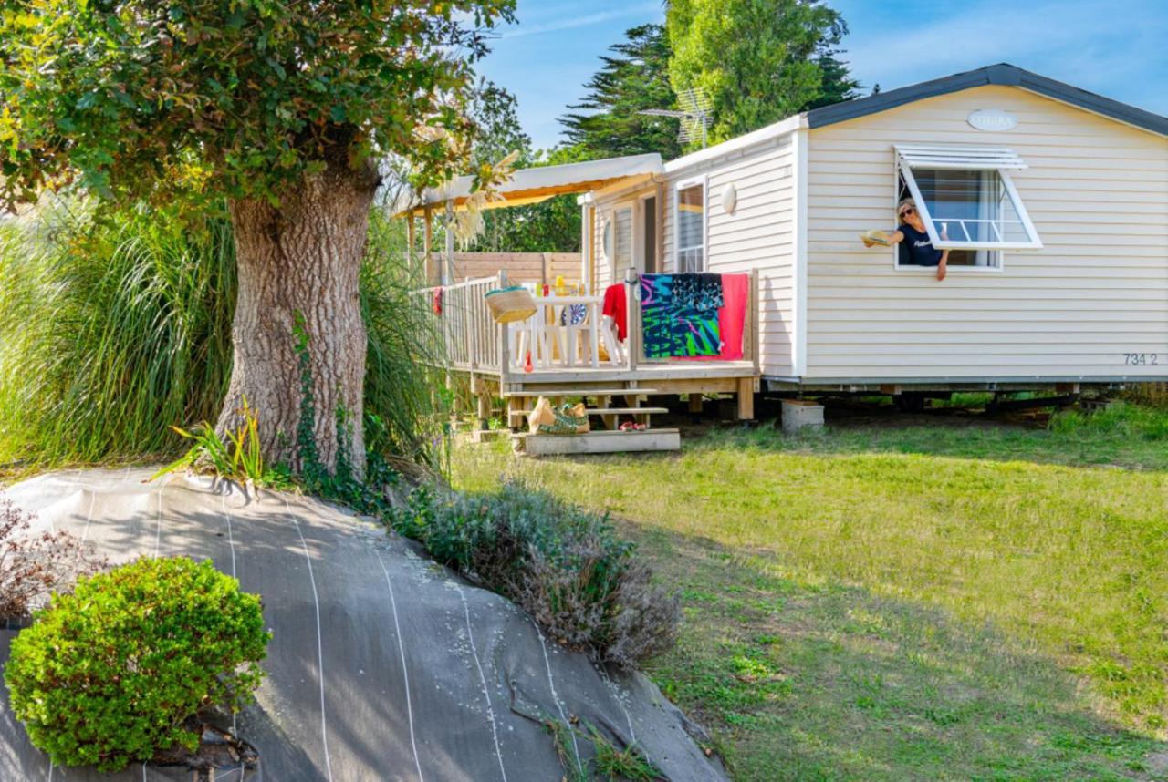 Saint-Lo-d'Ourville Camping Les Carolins מראה חיצוני תמונה