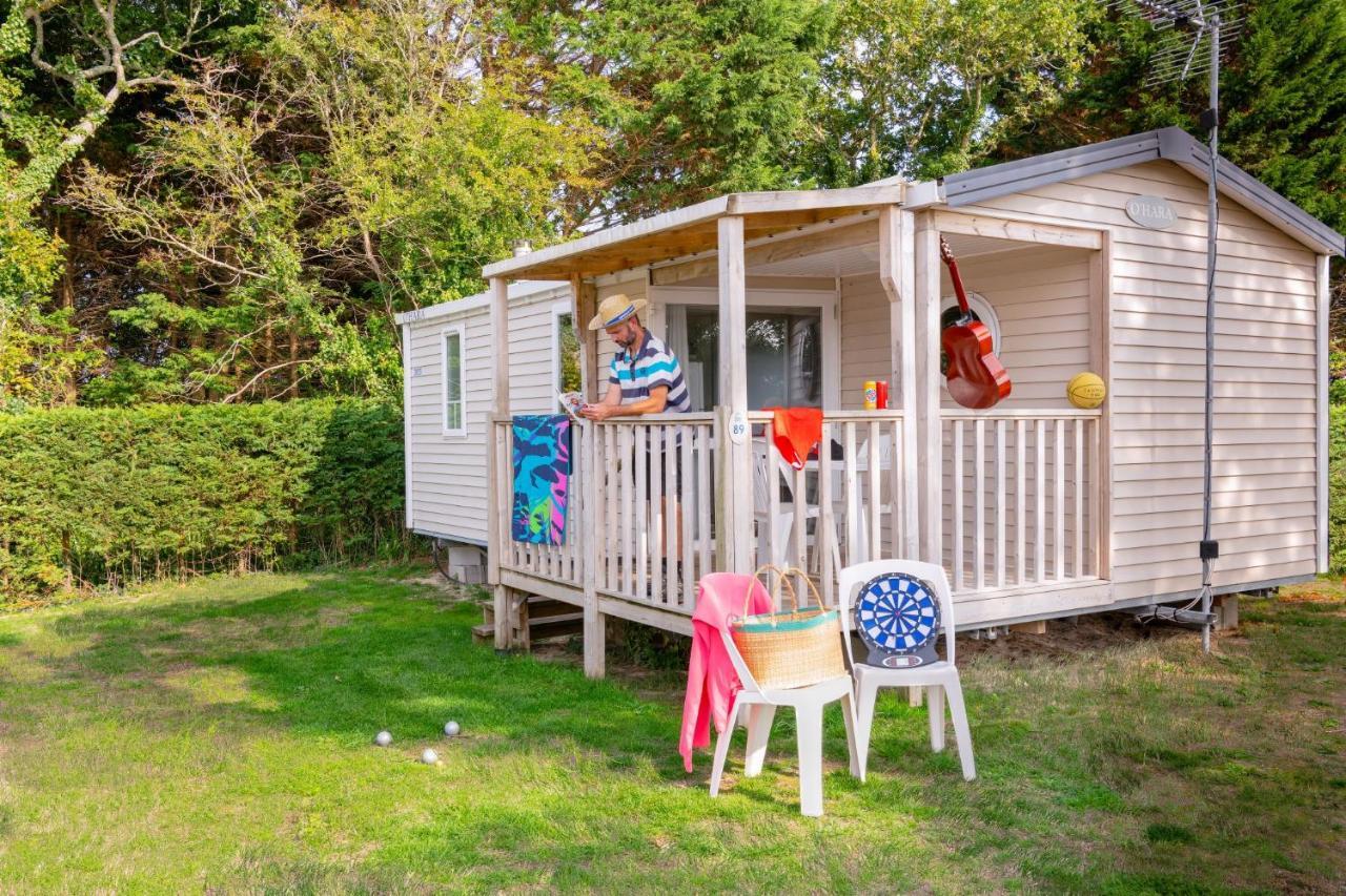 Saint-Lo-d'Ourville Camping Les Carolins מראה חיצוני תמונה